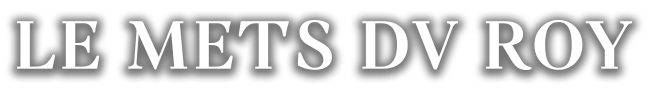 Logo Le Mets du Roy